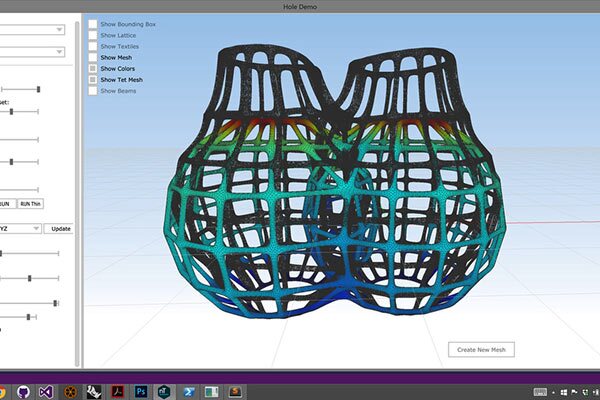 Example of free design software from nTopology