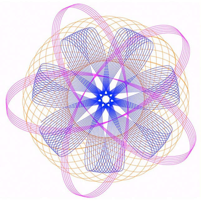 Spirograph art