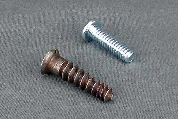 Hand made screw