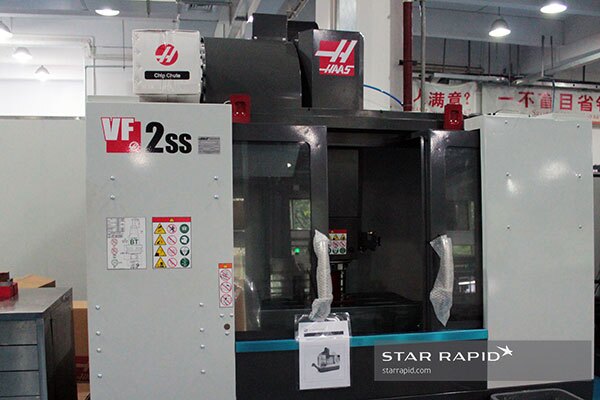 Haas VF2SS being used for training at Star Rapid