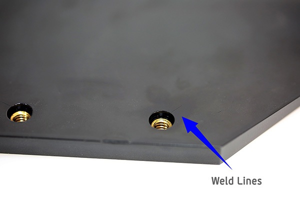 Weld marks