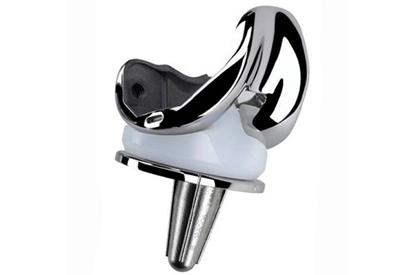 Cobalt chrome replacement knee joint