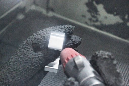 Sandblasting process by star prototype