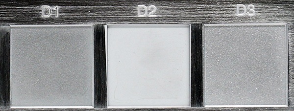 D-Grade surface finish comparators for plastic injection molding