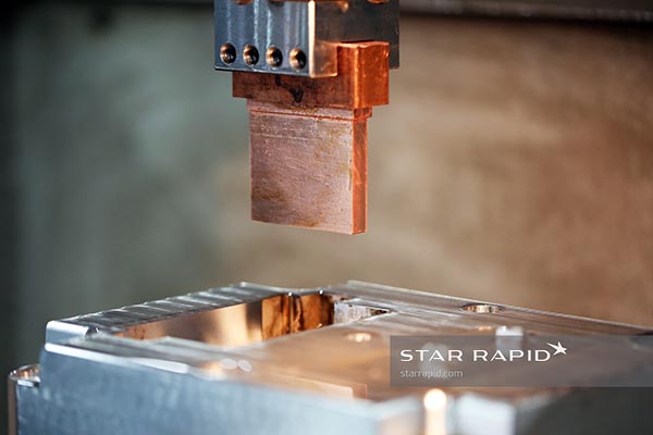 EDM electrode at Star Rapid