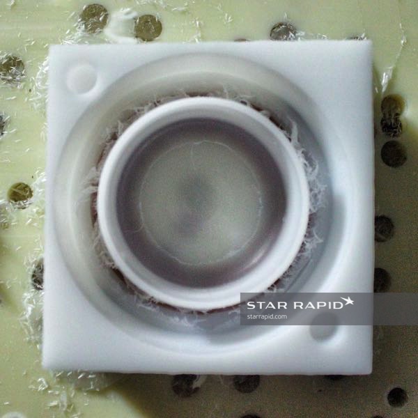 CNC machining the master model