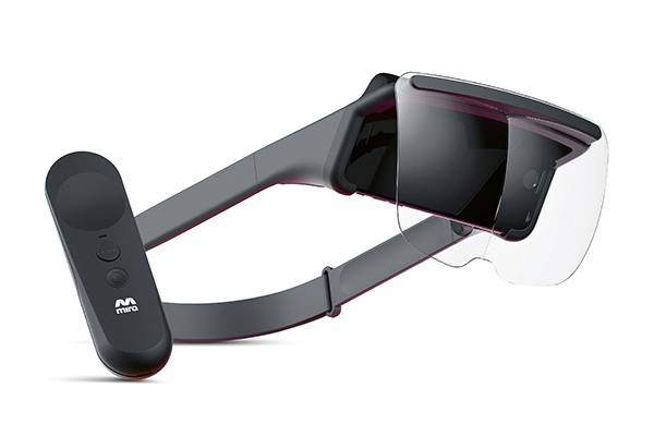 Mira Prism AR headset.